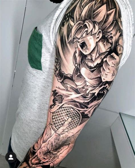 Dragonball z anime tattoo on shoulder file army. Dragon Ball Tattoo (con imágenes) | Tatuaje de hombro