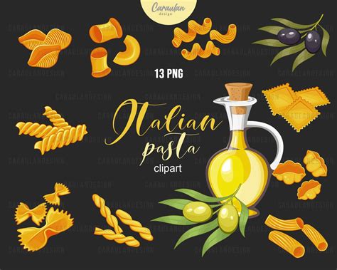 Pasta Clipart Italian Pasta Png Food Clipart Noodle Clipart Italian