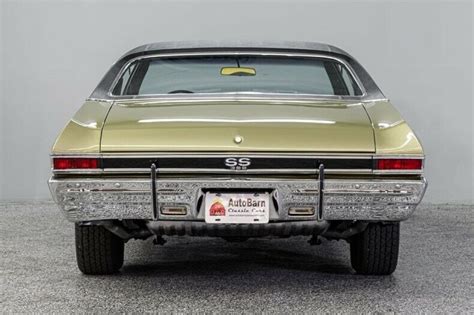 1968 Chevrolet Chevelle Ss 44402 Miles Ash Gold Hardtop 454ci 4 Spd