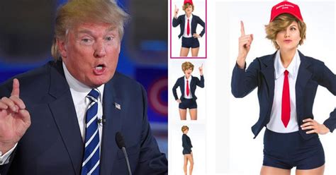 Sexy Donald Trump Halloween Costume Thanks America Huffpost Uk Comedy