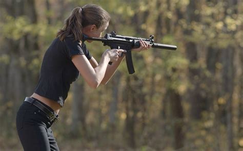 Girls And Guns Wallpaper And Background Image 1680x1050