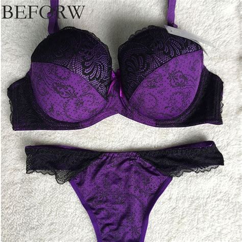 buy beforw women sexy plus size embroidered lace bra sets embroidered thong bra
