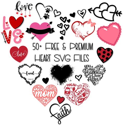 50 Perfect Free Heart Svg Files For Cricut And Other Cut Machines