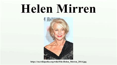 Helen Mirren Youtube