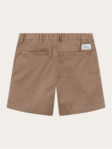 buy baggy twill shorts belt details tuffet from knowledgecotton apparel®