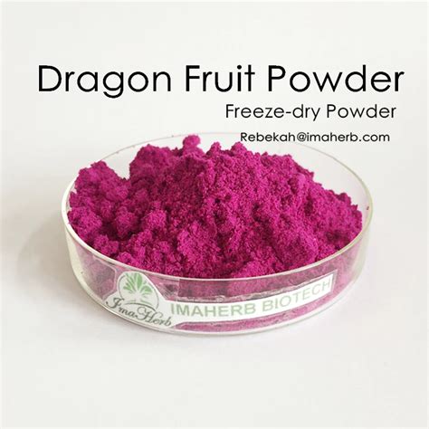 Dragon Fruit Freeze Dried Powderred Pitaya Powder Buy Dragon Fruit