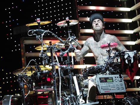 Maybe you'll not find these videos in another channel. Travis Barker's drum setup: Blink-182/solo drummer's kit ...