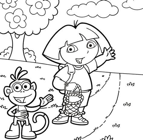 Dora Drawing At Getdrawings Free Download