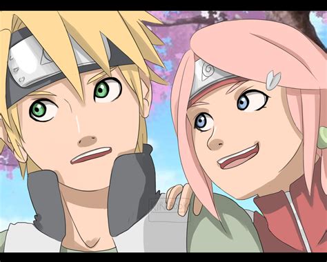 Sakura Daughter Ino Son Anime Naruto Narusaku Naruto Uzumaki