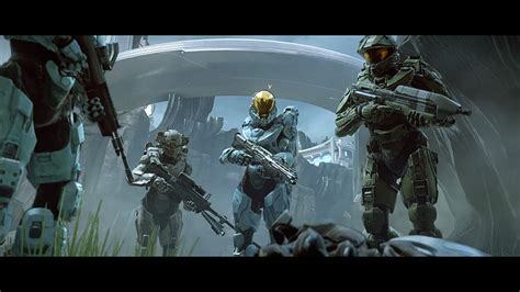 5760x1080px Free Download Hd Wallpaper Master Chief Blue Team Halo