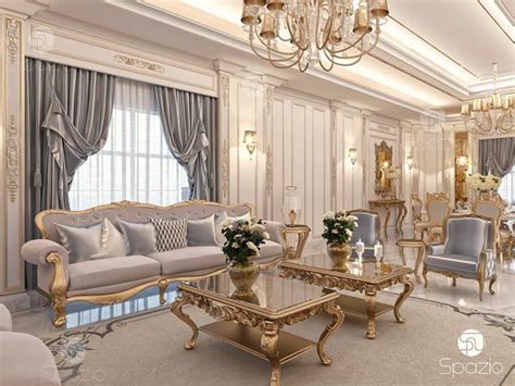 Classic Spazio Interior Dubai Classic Interior Design Living Room