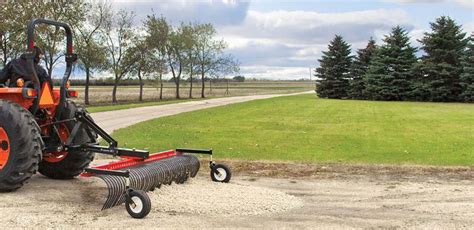 Farm King Landscape Rake For 3 Point Hitch Tractors