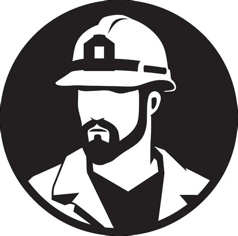 Premium Vector Site Supervisor Vector Construction Builders Emblem