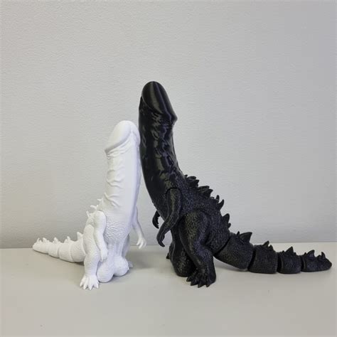 Godzilla Articulated Cockzilla Penis Art Penis Sculpture Etsy Australia