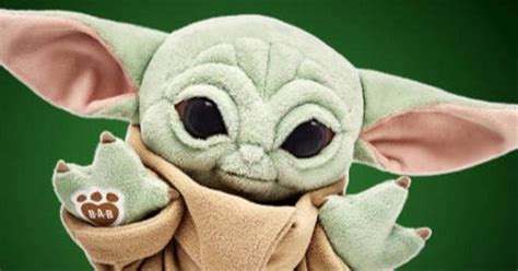 Build A Bear Revealed First Look At Baby Yoda Stuffed Toy Small Joys