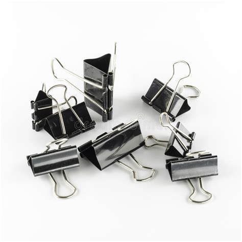 Binder Clip Stock Photo Image Of Clips Fastener Close 40741876