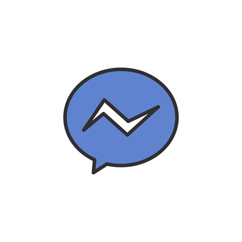 Chat Facebook Message Messenger Icon Free Download