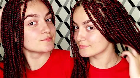 How To Do Box Braids On Caucasian Straight Hair White Girl With
