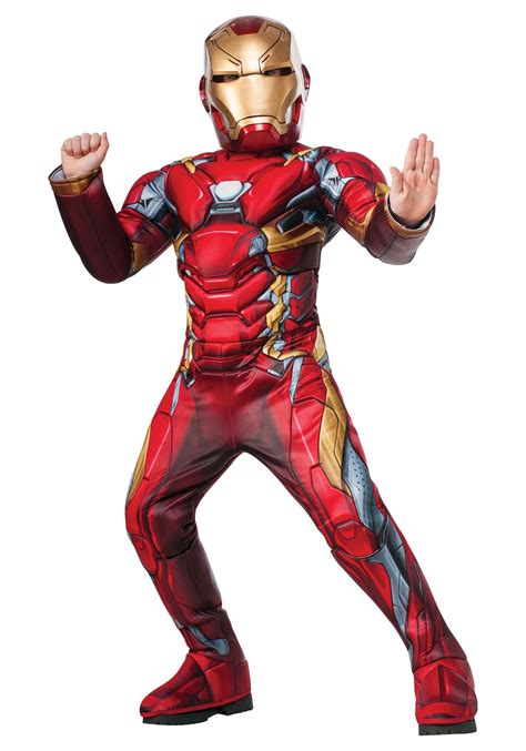 Boys Elite Iron Man Civil War Costume