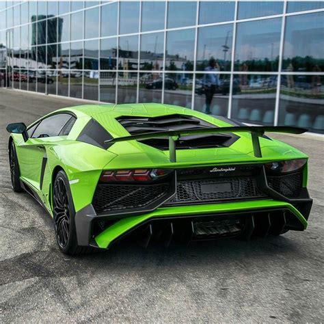 Ooo Look At That A Green Lamborghini Aventador Sv Photo By Janb