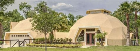 An Artists Rendering Of A Dome Home In Florida