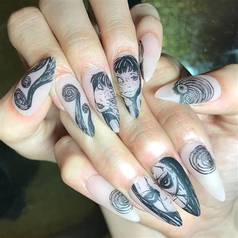 Freshclaws On Instagram “ ️🔪junji Ito🔪 ️ For My Girl Ethicaldrvgs 🖤