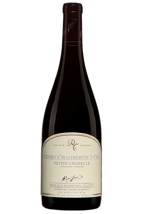 Domaine Rossignol Trapet Gevrey Chambertin Premier Cru Petite Chapelle