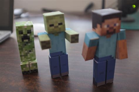 Diy Paper Minecraft Characters Rabbleboy Ken Lamug Author