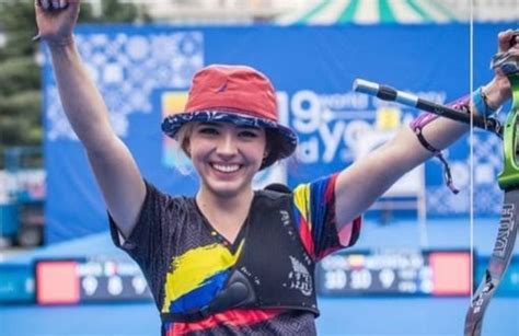 Colombian Archer Valentina Acosta Giraldo Tokyo Summer Olympics