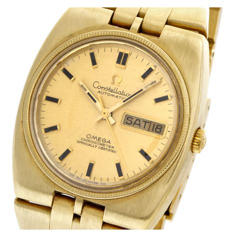 Omega Constellation 168045 Gold Watch Worlds Best