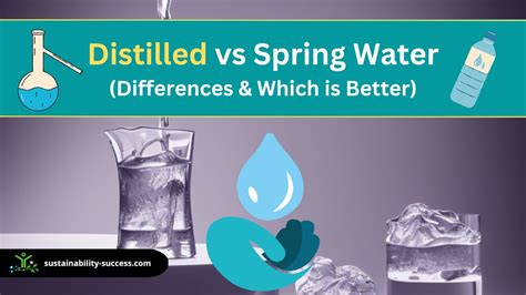 Distilled Vs Spring Water Whats The Difference And Which Is Better