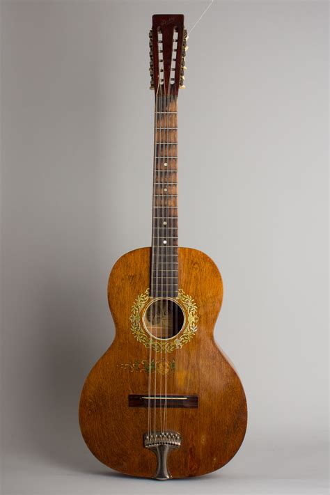 Stella String Flat Top Acoustic Guitar Made By Oscar Schmidt C