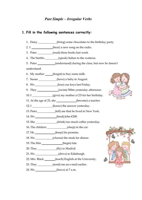 Common core mapping for grade 7. Past Simple Tense - Worksheet worksheet