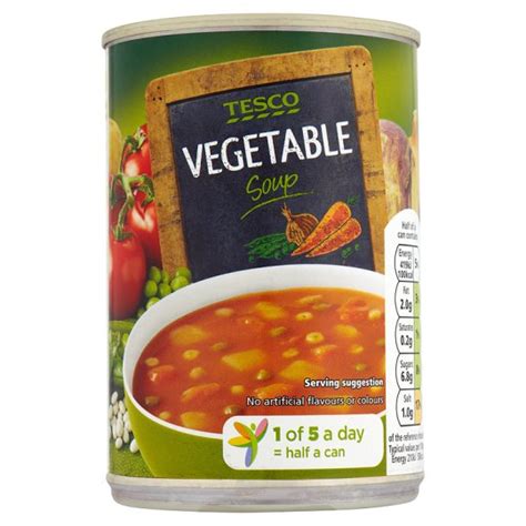 Tesco Vegetable Soup 400g My Vegan Supermarket