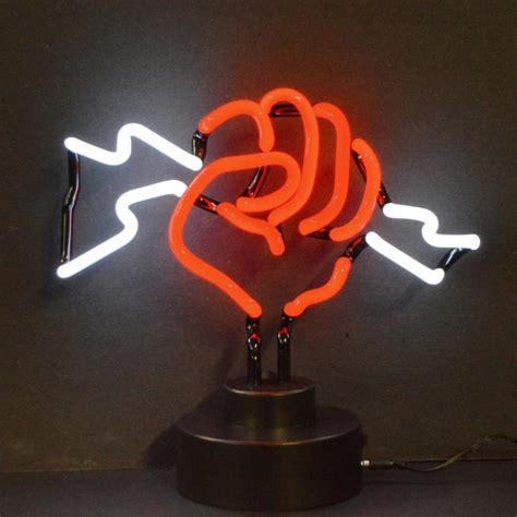 Neonetics Neon Sculptures Fist With Lightning Neon Sculpture