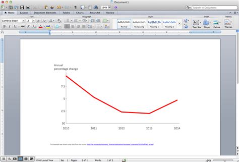 How To Draw Curved Line Graph In Microsoft Word Curved Line Graph