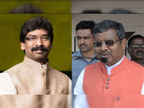 Cm Soren And Babulal Marandi Straigth Fight In Vidhansabha Over Land Mutation Bill In Jharkhand