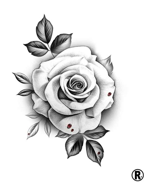 Pin By Artejoeltattoo On Comercial Realistic Rose Tattoo Rose