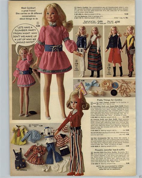 1972 Paper Ad Mattel Cynthis Doll Fashion Clothes Playthings Italy Bello Bambino Ebay