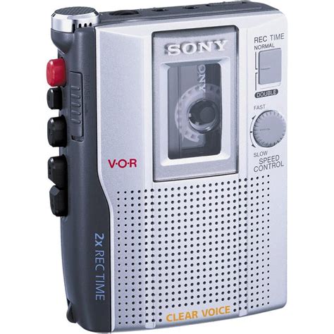 Sony Tcm 210dv Standard Cassette Voice Recorder Tcm210dv Bandh