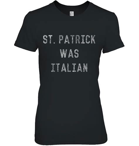 st patrick was italian premium