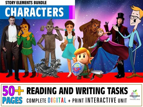 Story Elements Writing Great Characters And Settings — Literacy Ideas