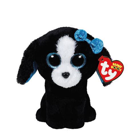 Claires Ty Beanie Boo Small Tracey The Dog Plush Toy Boo Stuffed