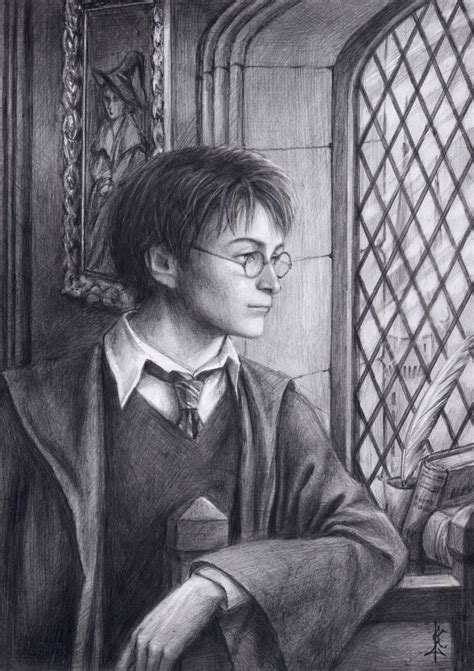 Harry Potter Art Harry Potter Harry Potter Pencil Portrait Harry