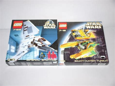 Lego Star Wars 7166 Imperial Shuttle I 7133 Bounty Hunter Pursuit