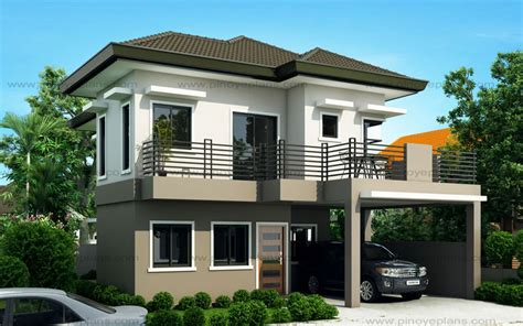 Small homes plans and designs | 90+ design for two storey house plan. Sheryl - Four Bedroom Two Story House Design | Pinoy ePlans