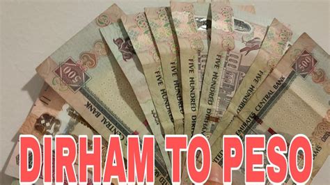 Uae Money To Phllippine Money Conversion Dirham To Peso Conversion