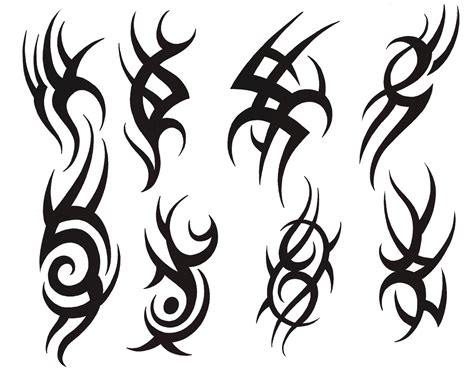 Very Popular Design Tattoos Brilliant Tribal Symbols Tattoos
