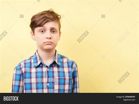 Boy Disappointed Face Image And Photo Free Trial Bigstock