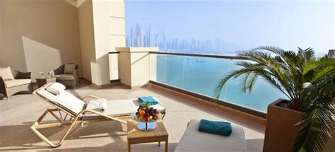 A Balcony View From Our Fairmount The Palm Resort In Dubai Dubai